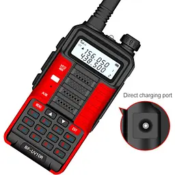 Рація Baofeng UV-10R Red [76618] - мініатюра 2
