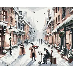 Картина за номерами "Різдвяна мелодія" BS53840, 40х50 см