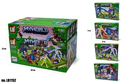 Конструктор Minecraft, LB1152, 225-239 деталей, (В асортименті) - мініатюра 5