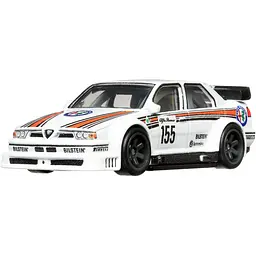 Колекційна модель машинки Hot Wheels Car Culture Alfa Romeo 155 V6 Ti біла (FPY86/HKC48) - мініатюра 2