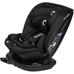 Автокрісло Lionelo Bastiaan RWF i-Size Black Carbon, чорне (LO-BASTIAAN RWF I-SIZE BLACK CARBON) - мініатюра 4