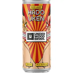 Пиво Underwood Brewery Hadouken світле 5% 0.33 л з/б
