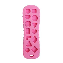Силіконовий прорізувач "Пульт" Mega Zayka MGZ-0424(Pink) рожевий - мініатюра 2