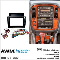 Перехідна рамка Toyota Land Cruiser 100, Lexus LX 470 AWM 881-07-087 - мініатюра 8