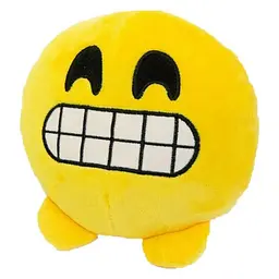 М’яка іграшка Смайлик Emoji Зубастик