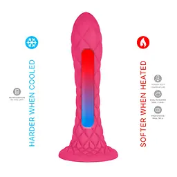 Фалоімітатор Silexd Fantasy Line Dreamy 7”, 18.5 см (рожевий) - мініатюра 4