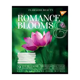 Зошит Yes А5 Romance blooms 96 аркушів, лінія (766509), в асортименті - мініатюра 3