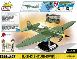 Конструктор дитячий літак IL-2M3 Shturmovik COBI 5744 - мініатюра 3