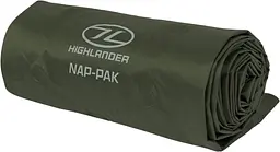Килимок надувний Highlander Nap-Pak Inflatable Sleeping Mat 5 cm Olive (AIR071) - мініатюра 3