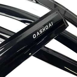 Дефлектори вікон вітровики Acrylic для Nissan Qashqai 2007-2014 Гнучкі - мініатюра 2