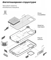 Чохол ArmorStandart ICON для Xiaomi 13T 5G/13T Pro 5G Black [ARM69644] [96879] - мініатюра 5