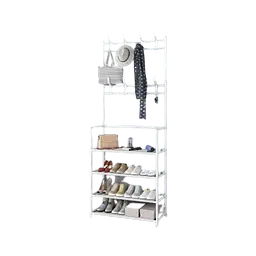 Підлогова вішалка для одягу та взуття - New simple floor clothes rack