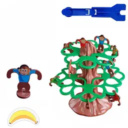 Настільна інтерактивна гра Ummi 707-31 Jumping Monkeys Game Brown / Green - мініатюра 5