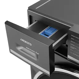 ARDESTO Пральна машина фронтальна Black Mars, 8кг, 1200, А+++, 55см, дисплей, пара, інвертор, сірий - мініатюра 3