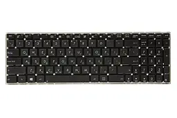 Клавіатура для ноутбука ASUS X553MA, X554LA чорний, без фрейму (KB310128)