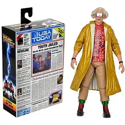 Фігурка Neca Назад у Майбутнє Док Браун Back to the Future Doc Brown 17 см WST BTF DB 19
