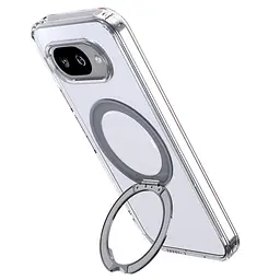 Чохол TPU+PC Aura Fold для Google Pixel 9a Transparent - мініатюра 3