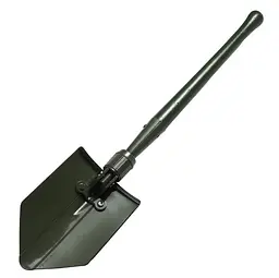 Складна саперна лопата Solve з дерев'яною ручкою Олива Solve 70 см KT6008303