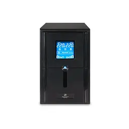 Джерело безперебійного живлення Kraft KRF-PSW1000VA/800W(LCD)24V UPS під зовнішній акумулятор (42-00061) - мініатюра 2