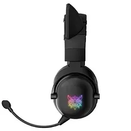 Дротова ігрова гарнітура Onikuma Gaming CAT with LED K9, USB, 3.5mm, 2.2m, black - мініатюра 5
