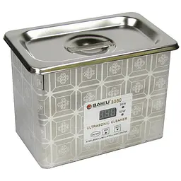 Ультразвукова ванна Baku BK3050 у металевому корпусі (дворежимна 30W/50W, 0.7L)