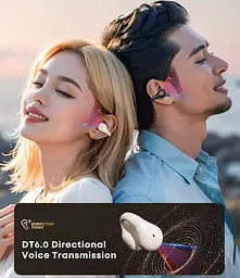 Бездротові кісткові навушники-кліпси Langsdom ClipBuds R2 з спрямованим звуком і Bluetooth 5.4 - мініатюра 9