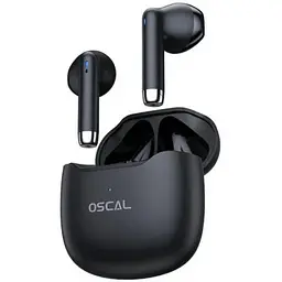Бездротові навушники Oscal HiBuds 5 Bluetooth чорні 6931548314288 - мініатюра 2
