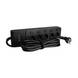 Мережевий фільтр живлення Patron SP1653-USB (EXT-PN-SP-1653-USB)
