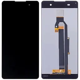 Дисплей Sony F3311 Xperia E5 /F3313 чорний, PRC, переклеєне скло