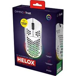 Миша Trust GXT 929 Helox Wireless/USB White (25390) [143050] - мініатюра 7