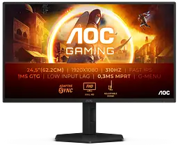 Монiтор 24.5" 25G4SXU Black AOC teh0022234 - мініатюра 1