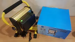 Акумуляторний LED Прожектор 100 W світлодіодний IP65 ліхтар W808 - мініатюра 6
