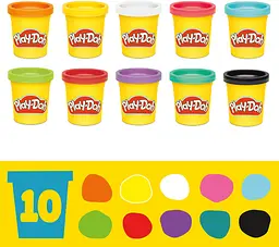 Набір для творчості Hasbro з масою для ліплення Play-Doh Land Air and Sea (F8788) - мініатюра 5