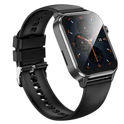 Смарт-годинник Hoco Y26 Smart Sports Watch (call version) Black - мініатюра 2
