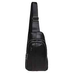 Чоловічий шкіряний рюкзак Keizer K12096-black - мініатюра 2