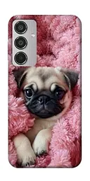 TPU чохол Demsky Мопс у ніжностях для Samsung Galaxy M35 5G