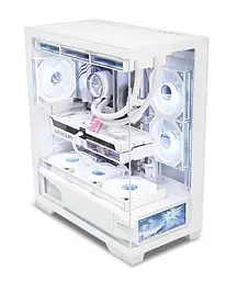 Корпус ALmordor QX25A LCD без БП White (ALQX25AWH_LCD)