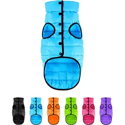 Курточка для собак AiryVest ONE, XS22, блакитний - мініатюра 3