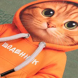 Щоденник шкільний Yes Urban Cat A5 40 аркушів PU твердий (911694) - мініатюра 2
