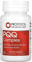 Пірролохінолінхінон Protocol for Life Balance PQQ Complex 30 вег капс