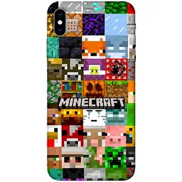Чохол Demsky Minecraft collage для Apple iPhone X (5.8)