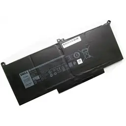 Акумулятор до ноутбука Dell Latitude 7280 F3YGT, 7500mAh (60Wh), 4cell, 7.6V, Li-ion (A47413) - мініатюра 2