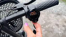 Електросамокат із сидінням 14 дюймів GIANT ZEN U12 MAX (800W, 48V, 15Ah) з кофром-багажником Чорний - мініатюра 4