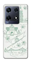 TPU чохол Demsky Heart of Kyiv для Infinix Note 30 Pro