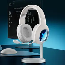 Ігрові навушники MCHOSE G9 White [165372] - мініатюра 3