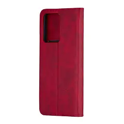 Чохол-книжка Premium Xiaomi Redmi Note 12 4G Dark Red - мініатюра 2