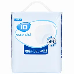 Підгузники-труси для дорослих iD Essential Extra Plus M 10 шт.