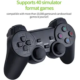 Міні ігрова приставка XPRO 25001 M8 64 ГБ Mini Game Stick 4K HDMI + 2 бездротові джойстики чорна (40842-15758_836) - мініатюра 6