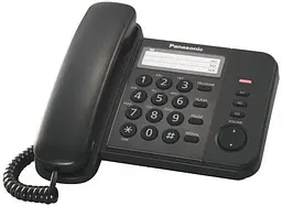 Телефон Panasonic KX-TS2352UAB Чорний - мініатюра 1