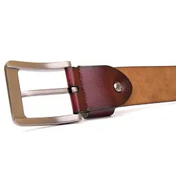 Чоловік шкіряний ремінь Vintage 115х3,6 см acs0016956 - мініатюра 5